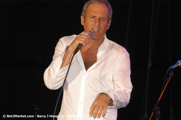 Michael Bolton - Air Jamaica Jazz & Blues Festival 2007 - The Art of Music -  Thursday, January 25th - 10th Anniversary - Air Jamaica Jazz & Blues Festival 2007 - The Art of Music - Tuesday, January 23 - Saturday, January 27, 2007, The Aqueduct on Rose Hall, Montego Bay, Jamaica - Negril Travel Guide, Negril Jamaica WI - http://www.negriltravelguide.com - info@negriltravelguide.com...!