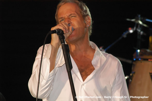 Michael Bolton - Air Jamaica Jazz & Blues Festival 2007 - The Art of Music -  Thursday, January 25th - 10th Anniversary - Air Jamaica Jazz & Blues Festival 2007 - The Art of Music - Tuesday, January 23 - Saturday, January 27, 2007, The Aqueduct on Rose Hall, Montego Bay, Jamaica - Negril Travel Guide, Negril Jamaica WI - http://www.negriltravelguide.com - info@negriltravelguide.com...!