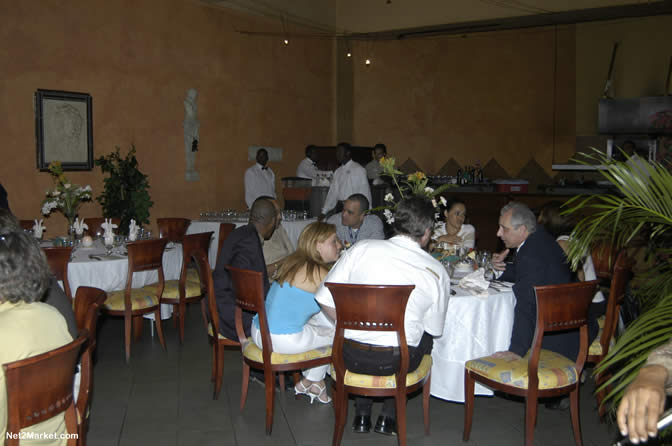 Sunset Beach Resort & Spa - CHA Press Dinner - January 9th, 2005 - Caribbean MarketPlace 2005 by the Caribbean Hotel Association - Negril Travel Guide, Negril Jamaica WI - http://www.negriltravelguide.com - info@negriltravelguide.com...!