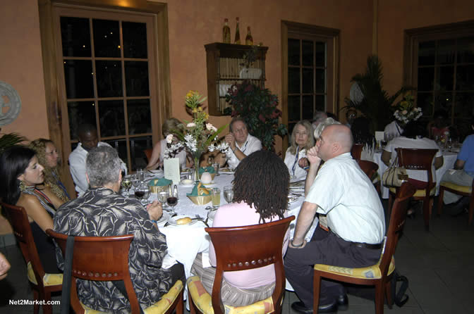 Sunset Beach Resort & Spa - CHA Press Dinner - January 9th, 2005 - Caribbean MarketPlace 2005 by the Caribbean Hotel Association - Negril Travel Guide, Negril Jamaica WI - http://www.negriltravelguide.com - info@negriltravelguide.com...!