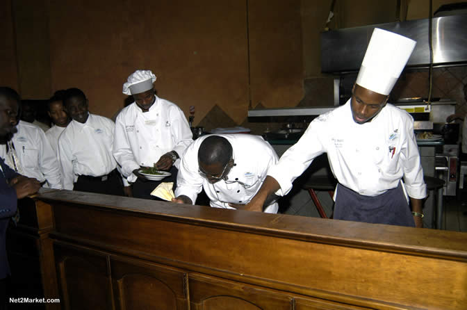 Sunset Beach Resort & Spa - CHA Press Dinner - January 9th, 2005 - Caribbean MarketPlace 2005 by the Caribbean Hotel Association - Negril Travel Guide, Negril Jamaica WI - http://www.negriltravelguide.com - info@negriltravelguide.com...!