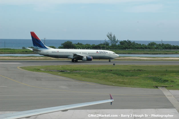 Delta Air Lines Inaugural Flight From New York's JFK Airport to Sangster International Airport, Montego Bay, Jamaica - June 9, 2007 - Sangster International Airport - Montego Bay, St James, Jamaica W.I. - MBJ Limited - Transforming Sangster International Airport into a world class facility - Photographs by Net2Market.com - Negril Travel Guide, Negril Jamaica WI - http://www.negriltravelguide.com - info@negriltravelguide.com...!