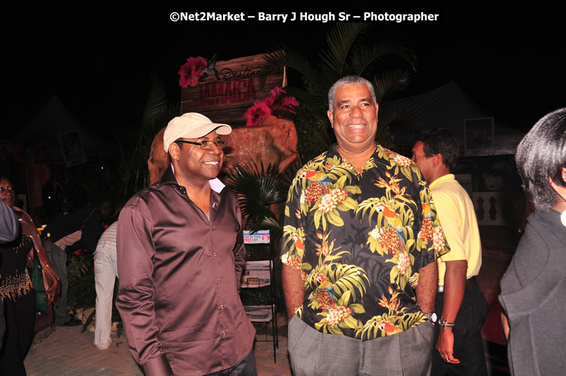 Minister of Tourism, Edmund Bartlett @ Jamaica Jazz and Blues Festival 2009 - Presented by Air Jamaica - Friday, January 23, 2009 - Venue at the Aqueduct on Rose Hall Resort &amp; Country Club, Montego Bay, Jamaica - Thursday, January 22 - Saturday, January 24, 2009 - Photographs by Net2Market.com - Barry J. Hough Sr, Photographer/Photojournalist - Negril Travel Guide, Negril Jamaica WI - http://www.negriltravelguide.com - info@negriltravelguide.com...!