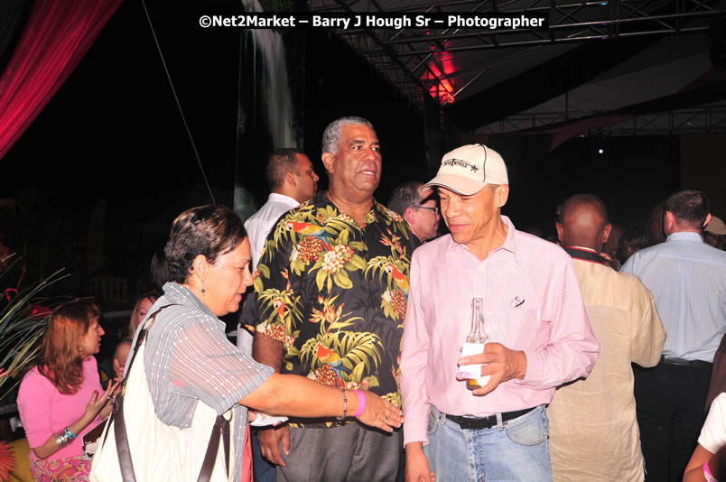 Minister of Tourism, Edmund Bartlett @ Jamaica Jazz and Blues Festival 2009 - Presented by Air Jamaica - Friday, January 23, 2009 - Venue at the Aqueduct on Rose Hall Resort &amp; Country Club, Montego Bay, Jamaica - Thursday, January 22 - Saturday, January 24, 2009 - Photographs by Net2Market.com - Barry J. Hough Sr, Photographer/Photojournalist - Negril Travel Guide, Negril Jamaica WI - http://www.negriltravelguide.com - info@negriltravelguide.com...!