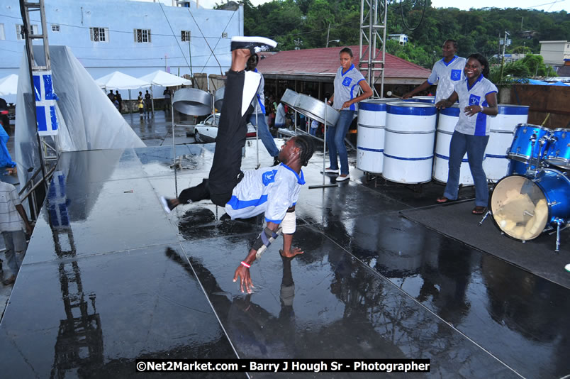 Lucea Cross the Harbour @ Lucea Car Park - All Day Event - Cross the Harbour Swim, Boat Rides, and Entertainment for the Family - Concert Featuring: Bushman, George Nooksl, Little Hero, Bushi One String, Dog Rice and many local Artists - Friday, August 1, 2008 - Lucea, Hanover Jamaica - Photographs by Net2Market.com - Barry J. Hough Sr. Photojournalist/Photograper - Photographs taken with a Nikon D300 - Negril Travel Guide, Negril Jamaica WI - http://www.negriltravelguide.com - info@negriltravelguide.com...!