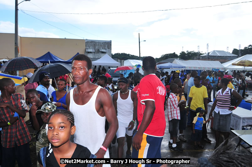 Lucea Cross the Harbour @ Lucea Car Park - All Day Event - Cross the Harbour Swim, Boat Rides, and Entertainment for the Family - Concert Featuring: Bushman, George Nooksl, Little Hero, Bushi One String, Dog Rice and many local Artists - Friday, August 1, 2008 - Lucea, Hanover Jamaica - Photographs by Net2Market.com - Barry J. Hough Sr. Photojournalist/Photograper - Photographs taken with a Nikon D300 - Negril Travel Guide, Negril Jamaica WI - http://www.negriltravelguide.com - info@negriltravelguide.com...!