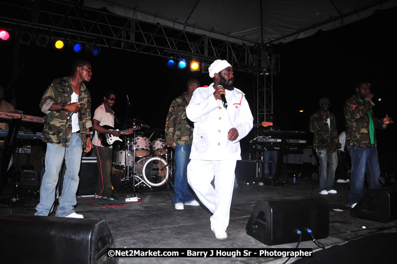 Lucea Cross the Harbour @ Lucea Car Park - All Day Event - Cross the Harbour Swim, Boat Rides, and Entertainment for the Family - Concert Featuring: Bushman, George Nooksl, Little Hero, Bushi One String, Dog Rice and many local Artists - Friday, August 1, 2008 - Lucea, Hanover Jamaica - Photographs by Net2Market.com - Barry J. Hough Sr. Photojournalist/Photograper - Photographs taken with a Nikon D300 - Negril Travel Guide, Negril Jamaica WI - http://www.negriltravelguide.com - info@negriltravelguide.com...!