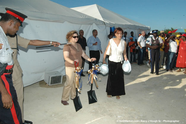 Palladium Hotels & Resorts - Groundbreaking of the 1600-Room Grand Palladium Lady Hamilton Resort & Spa and the Grand Palludium Jamaica Resort & Spa - Special Address: The Most Honorable Portia Simpson-Miller, O.N., M.P., Prime Minister of Jamaica - The Point, Lucea, Hanover, Saturday, November 11, 2006 @ 2:00 pm - Negril Travel Guide, Negril Jamaica WI - http://www.negriltravelguide.com - info@negriltravelguide.com...!