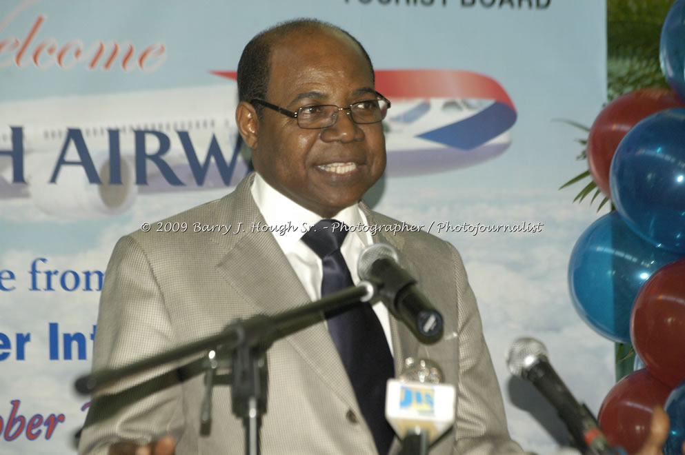  British Airways Inaugurates New Scheduled Service from London Gatwick Airport to Sangster International Airport, Montego Bay, Jamaica, Thursday, October 29, 2009 - Photographs by Barry J. Hough Sr. Photojournalist/Photograper - Photographs taken with a Nikon D70, D100, or D300 - Negril Travel Guide, Negril Jamaica WI - http://www.negriltravelguide.com - info@negriltravelguide.com...!