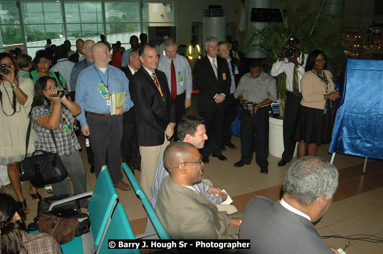 JetBue Airways' Inaugural Air Service between Sangster International Airport, Montego Bay and John F. Kennedy Airport, New York at MBJ Airports Sangster International Airport, Montego Bay, St. James, Jamaica - Thursday, May 21, 2009 - Photographs by Net2Market.com - Barry J. Hough Sr, Photographer/Photojournalist - Negril Travel Guide, Negril Jamaica WI - http://www.negriltravelguide.com - info@negriltravelguide.com...!