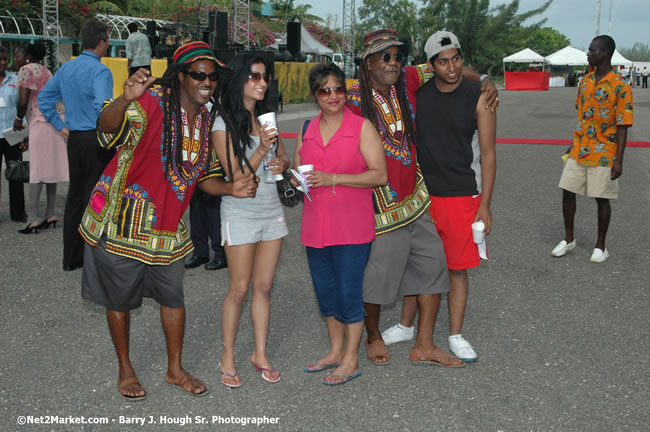 MS Freedom Of The Seas [Royal Caribbean International's - Newest Vessel] Plaques &amp; Keys Ceremony in order to commemorate its first arrival at the Port Montego Bay Photos - Negril Travel Guide, Negril Jamaica WI - http://www.negriltravelguide.com - info@negriltravelguide.com...!