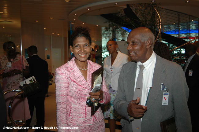 MS Freedom Of The Seas [Royal Caribbean International's - Newest Vessel] Plaques &amp; Keys Ceremony in order to commemorate its first arrival at the Port Montego Bay Photos - Negril Travel Guide, Negril Jamaica WI - http://www.negriltravelguide.com - info@negriltravelguide.com...!