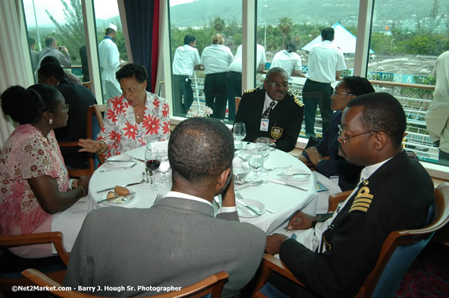 MS Freedom Of The Seas [Royal Caribbean International's - Newest Vessel] Plaques &amp; Keys Ceremony in order to commemorate its first arrival at the Port Montego Bay Photos - Negril Travel Guide, Negril Jamaica WI - http://www.negriltravelguide.com - info@negriltravelguide.com...!