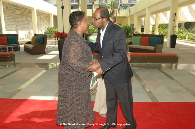 Minister of Toursim Luncheon - Minister of Tourism, Hon. Edmund Bartlett - Director of Tourism, Basil Smith - Saturday, December 15, 2007 - Rose Hall Resort and Country Club, Rose Hall, Montego Bay, Jamaica W.I. - Photographs by Net2Market.com - Barry J. Hough Sr, Photographer - Negril Travel Guide, Negril Jamaica WI - http://www.negriltravelguide.com - info@negriltravelguide.com...!