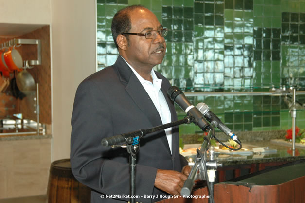 Minister of Toursim Luncheon - Minister of Tourism, Hon. Edmund Bartlett - Director of Tourism, Basil Smith - Saturday, December 15, 2007 - Rose Hall Resort and Country Club, Rose Hall, Montego Bay, Jamaica W.I. - Photographs by Net2Market.com - Barry J. Hough Sr, Photographer - Negril Travel Guide, Negril Jamaica WI - http://www.negriltravelguide.com - info@negriltravelguide.com...!