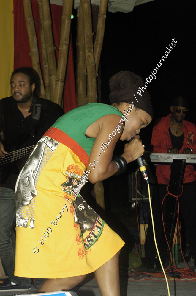  Queen Ifrica "Live in Concert" Negril Escape Resort & Spa, Openning Acts: Edge Michael, and Fyakin, One Love Reggae Summer Series, West End, Negril, Westmoreland, Jamaica W.I. - Tuesday, August 4, 2009 - Photographs by Barry J. Hough Sr. Photojournalist/Photograper - Photographs taken with a Nikon D70, D100, or D300 - Negril Travel Guide, Negril Jamaica WI - http://www.negriltravelguide.com - info@negriltravelguide.com...!