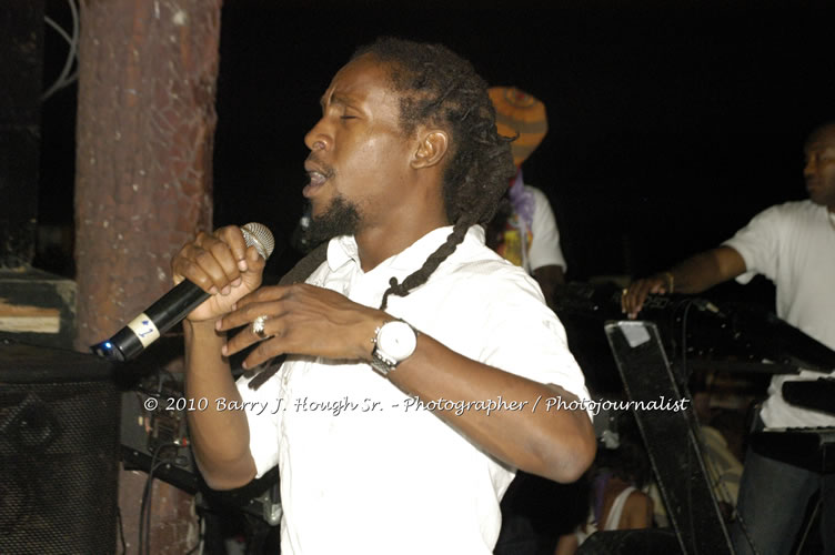 JAH Cure - Live In Concert @ Negril Escape Resort and Spa, December 15, 2009, One Love Drive, West End, Negril, Westmoreland, Jamaica W.I. - Photographs by Net2Market.com - Barry J. Hough Sr, Photographer/Photojournalist - Negril Travel Guide, Negril Jamaica WI - http://www.negriltravelguide.com - info@negriltravelguide.com...!