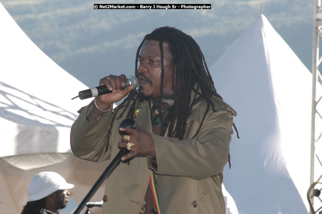 Luciano at Tru-Juice Rebel Salute 2008 - The 15th staging of Tru-Juice Rebel Salute, Saturday, January 12, 2008, Port Kaiser Sports Club, St. Elizabeth, Jamaica W.I. - Photographs by Net2Market.com - Barry J. Hough Sr, Photographer - Negril Travel Guide, Negril Jamaica WI - http://www.negriltravelguide.com - info@negriltravelguide.com...!