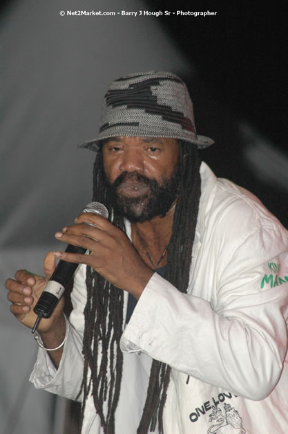 Tony Rebel at Tru-Juice Rebel Salute 2008 - The 15th staging of Tru-Juice Rebel Salute, Saturday, January 12, 2008, Port Kaiser Sports Club, St. Elizabeth, Jamaica W.I. - Photographs by Net2Market.com - Barry J. Hough Sr, Photographer - Negril Travel Guide, Negril Jamaica WI - http://www.negriltravelguide.com - info@negriltravelguide.com...!