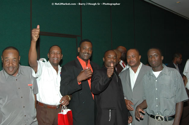 Red Cap Porters Awards - Minister of Tourism, Hon. Edmund Bartlett - Director of Tourism, Basil Smith - Friday, December 14, 2007 - Holiday Inn Sunspree, Montego Bay, Jamaica W.I. - Photographs by Net2Market.com - Barry J. Hough Sr, Photographer - Negril Travel Guide, Negril Jamaica WI - http://www.negriltravelguide.com - info@negriltravelguide.com...!