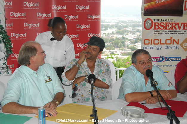 LL Cool J - Shaggy - Press Conference @ Richmond Hill Inn, Montego Bay - Red Stripe Reggae Sumfest at Catherine Hall, Montego Bay, St James, Jamaica W.I. - Negril Travel Guide.com, Negril Jamaica WI - http://www.negriltravelguide.com - info@negriltravelguide.com...!