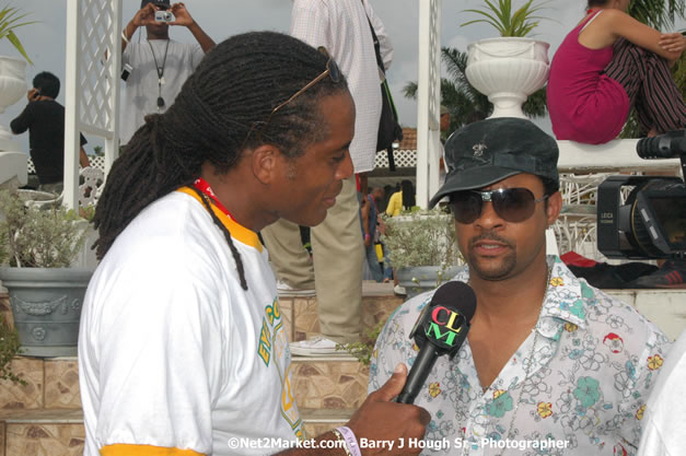 LL Cool J - Shaggy - Press Conference @ Richmond Hill Inn, Montego Bay - Red Stripe Reggae Sumfest at Catherine Hall, Montego Bay, St James, Jamaica W.I. - Negril Travel Guide.com, Negril Jamaica WI - http://www.negriltravelguide.com - info@negriltravelguide.com...!