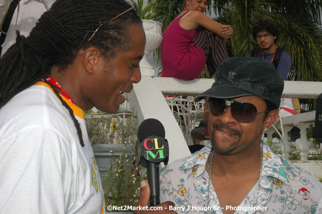 LL Cool J - Shaggy - Press Conference @ Richmond Hill Inn, Montego Bay - Red Stripe Reggae Sumfest at Catherine Hall, Montego Bay, St James, Jamaica W.I. - Negril Travel Guide.com, Negril Jamaica WI - http://www.negriltravelguide.com - info@negriltravelguide.com...!