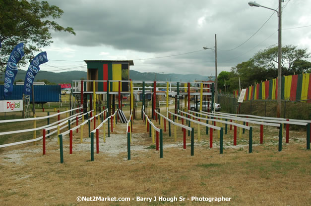 Venue Under Construction - Wednesday, July 18, 2007 - Red Stripe Reggae Sumfest at Catherine Hall, Montego Bay, St Jamaica, Jamaica W.I. - Negril Travel Guide.com, Negril Jamaica WI - http://www.negriltravelguide.com - info@negriltravelguide.com...!