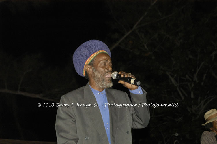 Toots and the Maytals - Grammy Award Winner @ Negril Fest - Presented by Money Cologne Promotions - Special Guest Star Jamaica Michael Jackson, Stama, Adeebe - Backed by Hurricane Band, MC Rev. BB on January 6, 2010 @ Roots Bamboo, Norman Manley Boulevard, Negril, Westmoreland, Jamaica W.I. - Photographs by Net2Market.com - Barry J. Hough Sr, Photographer/Photojournalist - The Negril Travel Guide - Negril's and Jamaica's Number One Concert Photography Web Site with over 40,000 Jamaican Concert photographs Published -  Negril Travel Guide, Negril Jamaica WI - http://www.negriltravelguide.com - info@negriltravelguide.com...!