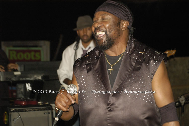 Toots and the Maytals - Grammy Award Winner @ Negril Fest - Presented by Money Cologne Promotions - Special Guest Star Jamaica Michael Jackson, Stama, Adeebe - Backed by Hurricane Band, MC Rev. BB on January 6, 2010 @ Roots Bamboo, Norman Manley Boulevard, Negril, Westmoreland, Jamaica W.I. - Photographs by Net2Market.com - Barry J. Hough Sr, Photographer/Photojournalist - The Negril Travel Guide - Negril's and Jamaica's Number One Concert Photography Web Site with over 40,000 Jamaican Concert photographs Published -  Negril Travel Guide, Negril Jamaica WI - http://www.negriltravelguide.com - info@negriltravelguide.com...!