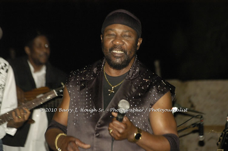 Toots and the Maytals - Grammy Award Winner @ Negril Fest - Presented by Money Cologne Promotions - Special Guest Star Jamaica Michael Jackson, Stama, Adeebe - Backed by Hurricane Band, MC Rev. BB on January 6, 2010 @ Roots Bamboo, Norman Manley Boulevard, Negril, Westmoreland, Jamaica W.I. - Photographs by Net2Market.com - Barry J. Hough Sr, Photographer/Photojournalist - The Negril Travel Guide - Negril's and Jamaica's Number One Concert Photography Web Site with over 40,000 Jamaican Concert photographs Published -  Negril Travel Guide, Negril Jamaica WI - http://www.negriltravelguide.com - info@negriltravelguide.com...!