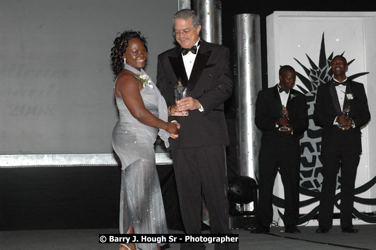 The Ministry of Tourism - Tourism Service Excellence Awards Ceremony held at the Ritz Carlton Rose Rall Golf and Spa Resort, Montego Bay on Friday, April 24, 2009 - Photographs by Net2Market.com - Barry J. Hough Sr. Photojournalist/Photograper - Photographs taken with a Nikon D300 - Negril Travel Guide, Negril Jamaica WI - http://www.negriltravelguide.com - info@negriltravelguide.com...!