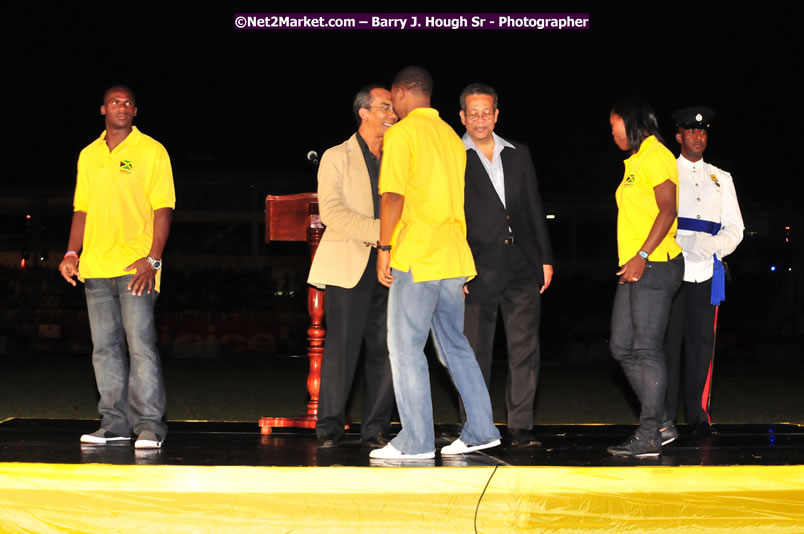 Jamaica's Athletes Celebration - Western Olympics Sports Gala & Trelawny Homecoming - Wednesday, October 8, 2008 - Photographs by Net2Market.com - Barry J. Hough Sr. Photojournalist/Photograper - Photographs taken with a Nikon D300 - Negril Travel Guide, Negril Jamaica WI - http://www.negriltravelguide.com - info@negriltravelguide.com...!