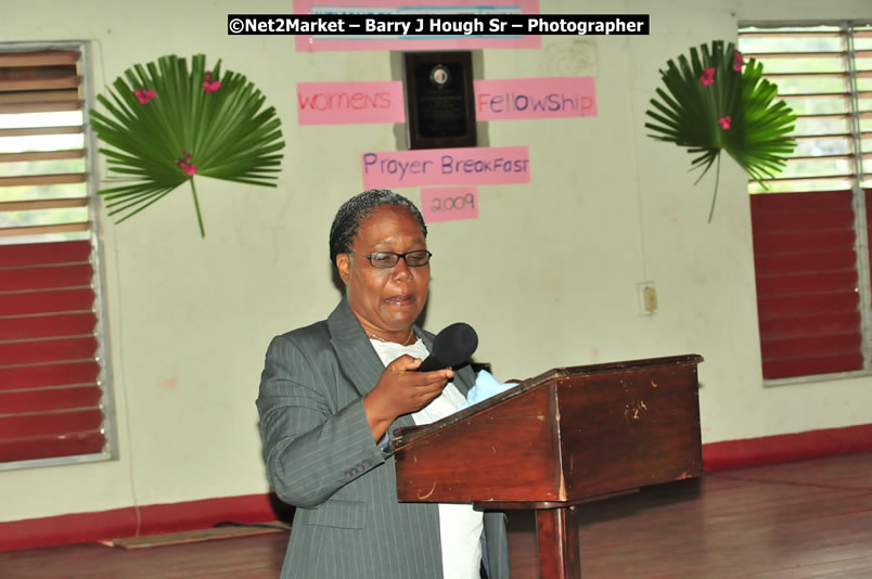 Womens Fellowship Prayer Breakfast, Theme: Revival From God - Our Only Hope, Venue at Lucille Miller Church Hall, Church Street, Lucea, Hanover, Jamaica - Saturday, April 4, 2009 - Photographs by Net2Market.com - Barry J. Hough Sr, Photographer/Photojournalist - Negril Travel Guide, Negril Jamaica WI - http://www.negriltravelguide.com - info@negriltravelguide.com...!