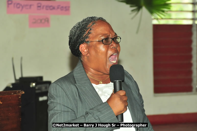 Womens Fellowship Prayer Breakfast, Theme: Revival From God - Our Only Hope, Venue at Lucille Miller Church Hall, Church Street, Lucea, Hanover, Jamaica - Saturday, April 4, 2009 - Photographs by Net2Market.com - Barry J. Hough Sr, Photographer/Photojournalist - Negril Travel Guide, Negril Jamaica WI - http://www.negriltravelguide.com - info@negriltravelguide.com...!