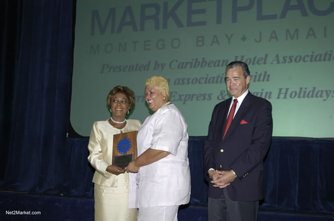 Caribbean MarketPlace 2005 by the Caribbean Hotel Association - Opening Ceremony - Half Moon Conference Center, Montego Bay - Negril Travel Guide, Negril Jamaica WI - http://www.negriltravelguide.com - info@negriltravelguide.com...!