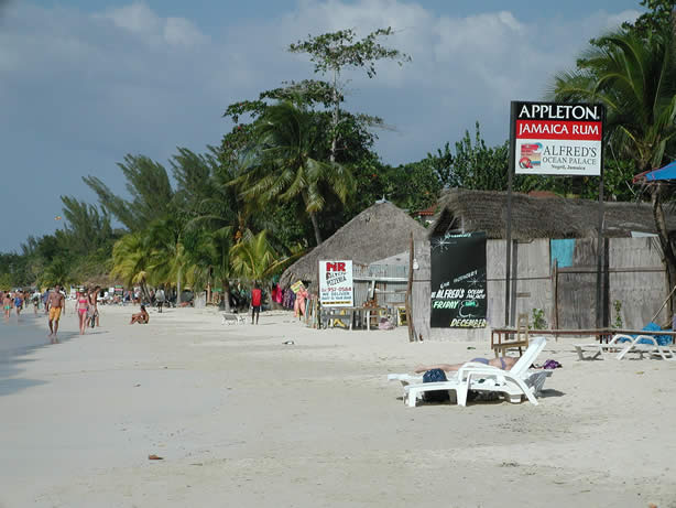 A Photo Walk along Negril's Famous Seven Mile Beach - Negril Travel Guide, Negril Jamaica WI - http://www.negriltravelguide.com - info@negriltravelguide.com...!