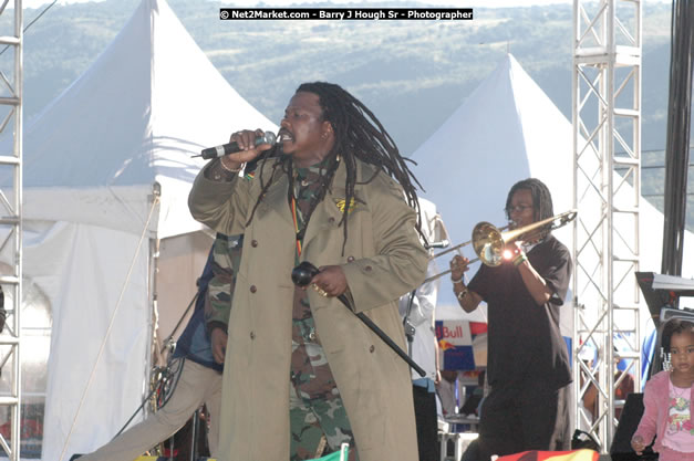 Luciano at Tru-Juice Rebel Salute 2008 - The 15th staging of Tru-Juice Rebel Salute, Saturday, January 12, 2008, Port Kaiser Sports Club, St. Elizabeth, Jamaica W.I. - Photographs by Net2Market.com - Barry J. Hough Sr, Photographer - Negril Travel Guide, Negril Jamaica WI - http://www.negriltravelguide.com - info@negriltravelguide.com...!